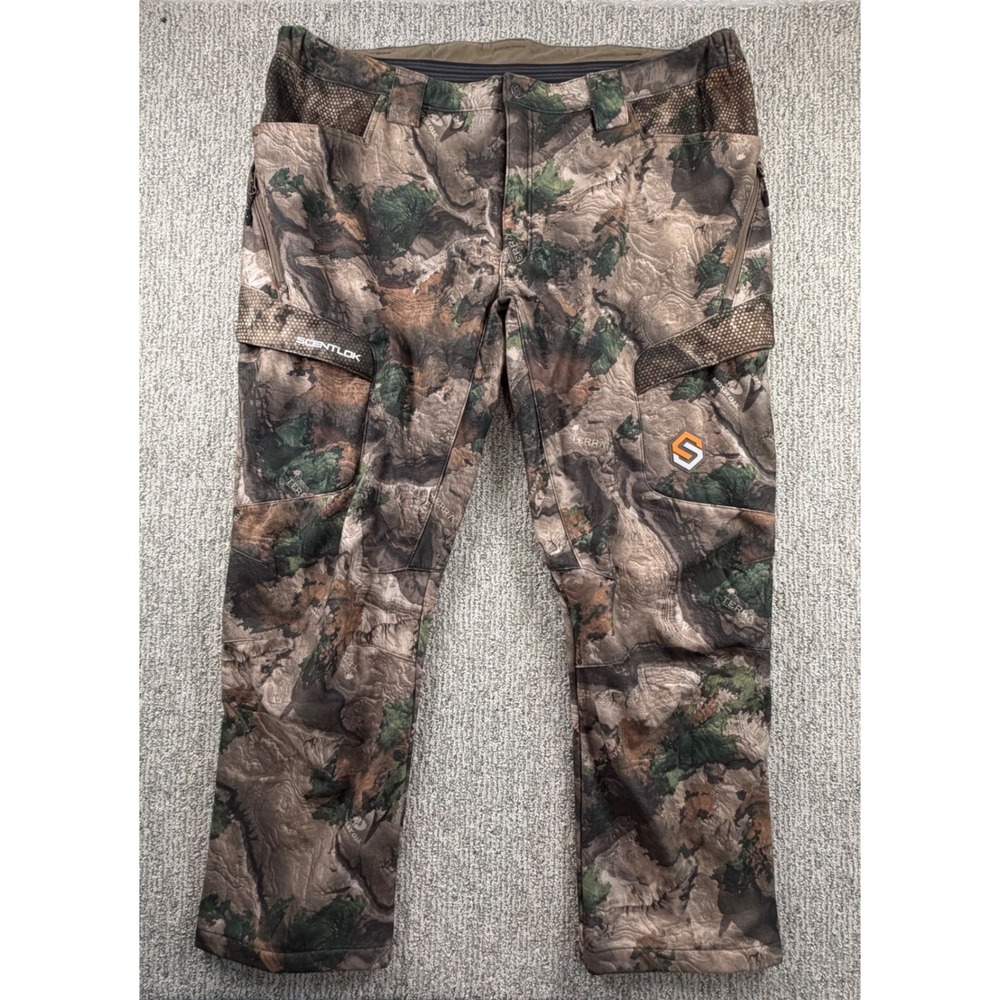 ScentLok Hunting Pants Mens 2XL Camo Terra Gila Carbon Alloy 1021020
